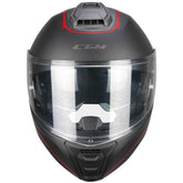 CGM 560G MAD RIDE TURISMO CASCO MODULAR NEGRO ROJO MATE